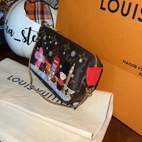 Authentic Louis Vuitton mini pochette vivviene limited edition - Picture 4 of 9